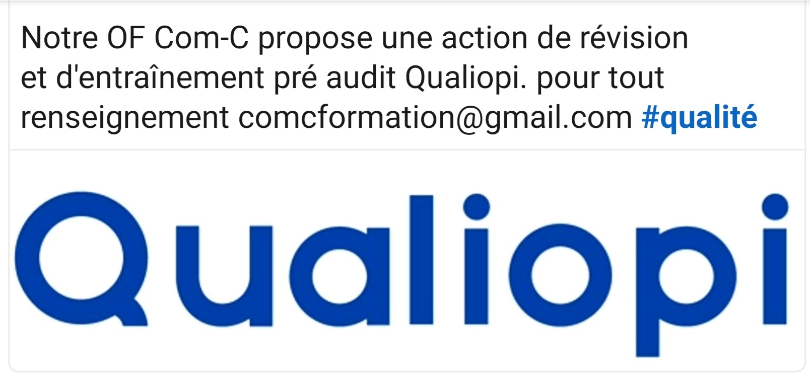 DOCUMENTS BASE QUALIOPI
